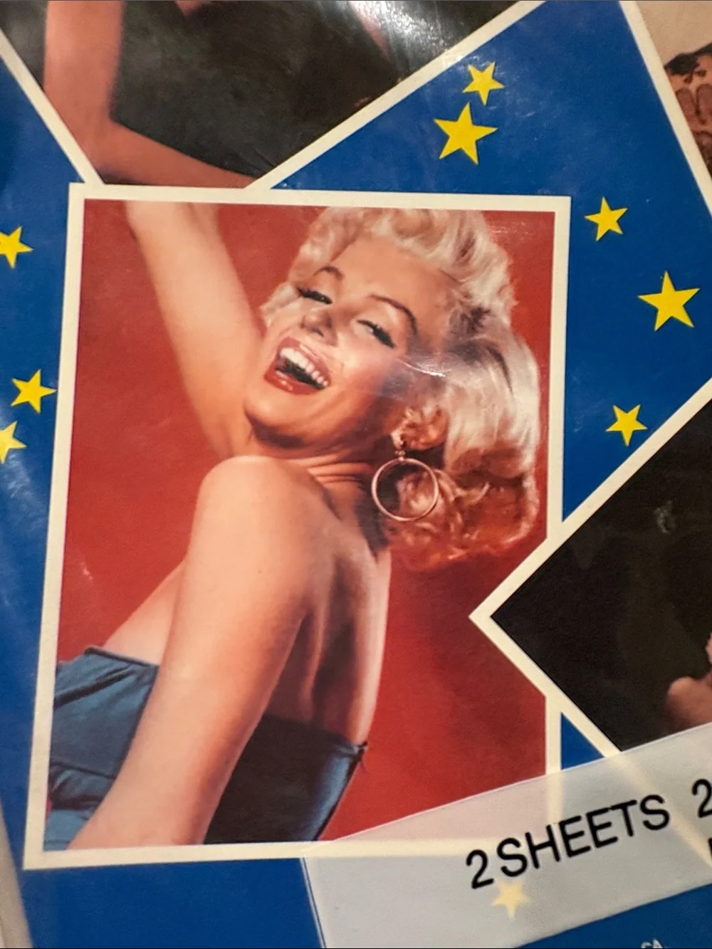Marilyn Monroe Gift Wrap Wrapping Paper Gift Wrap NWT. RARE. Rock Wraps